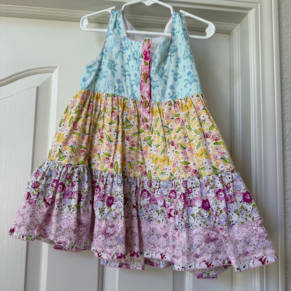 Sweethoney Flowy Tunic Flowericious- 4t
